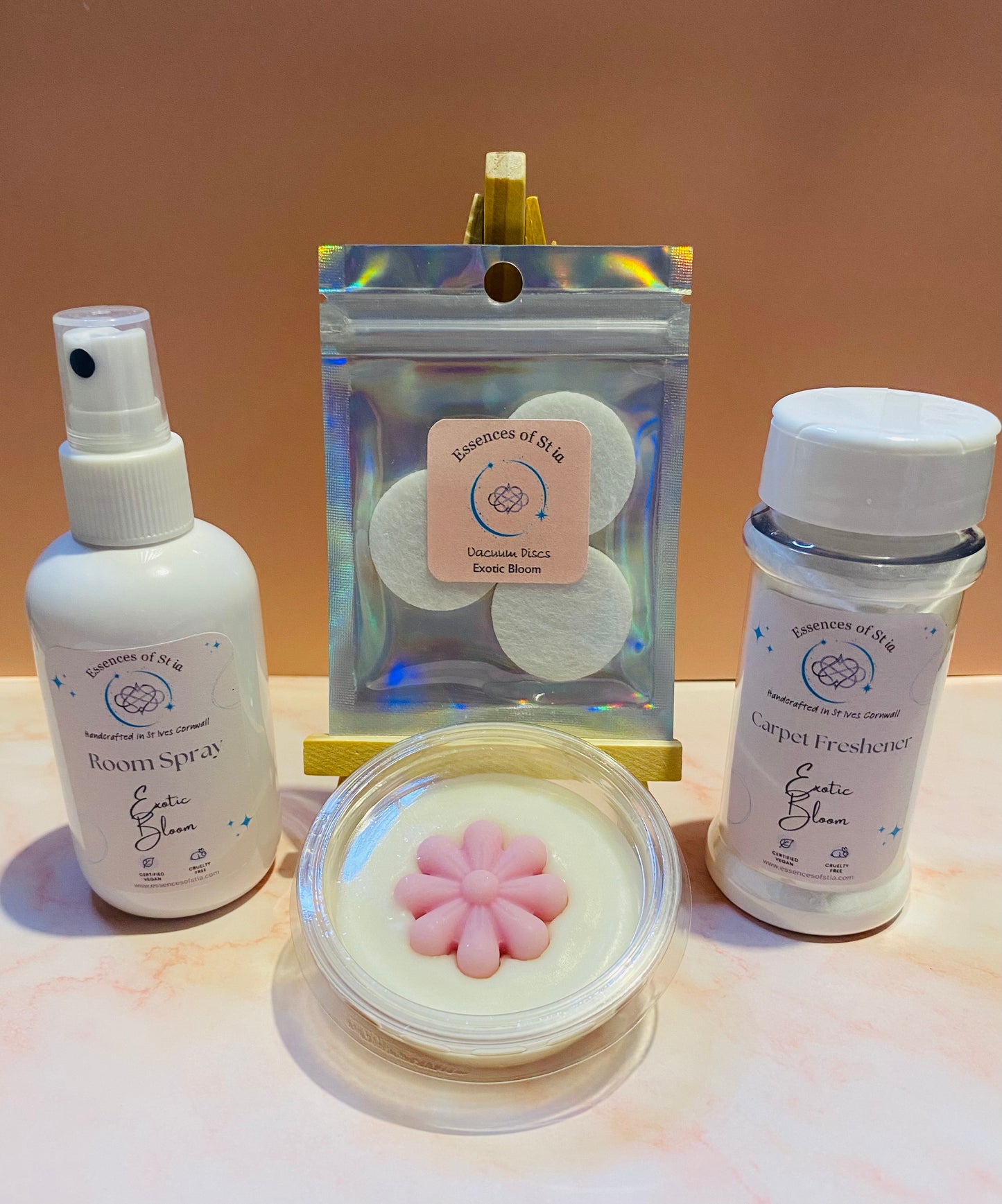 Exotic Bloom Home Fragrance Collection | Highly Scented Long-Lasting Vegan | Luxury Gift Set by Essences of St ia