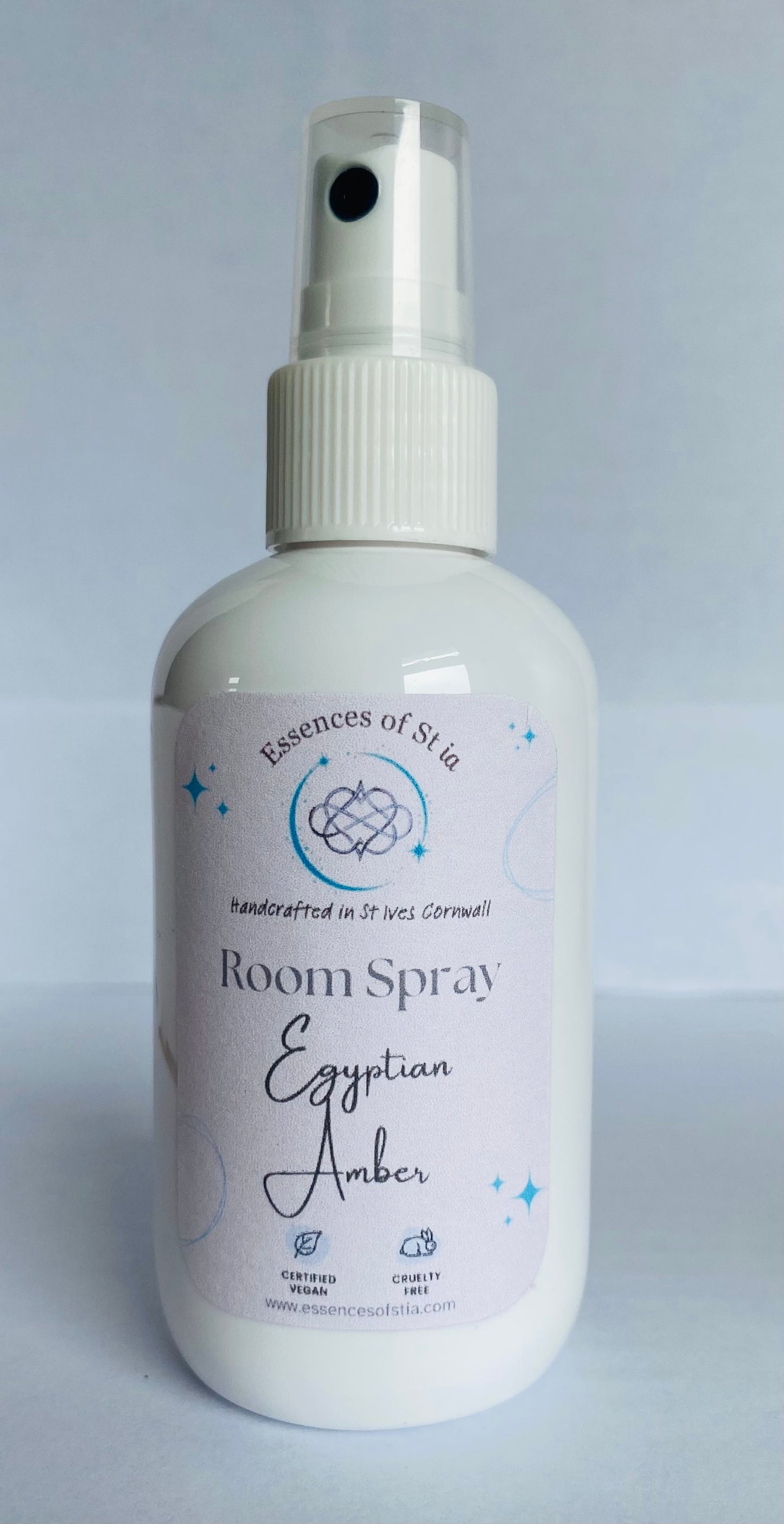 Egyptian Amber Room Spray - A warm, rich scent. Eco-luxury, highly scented, long lasting home fragrance housed in an eco-conscious PET bottle. 