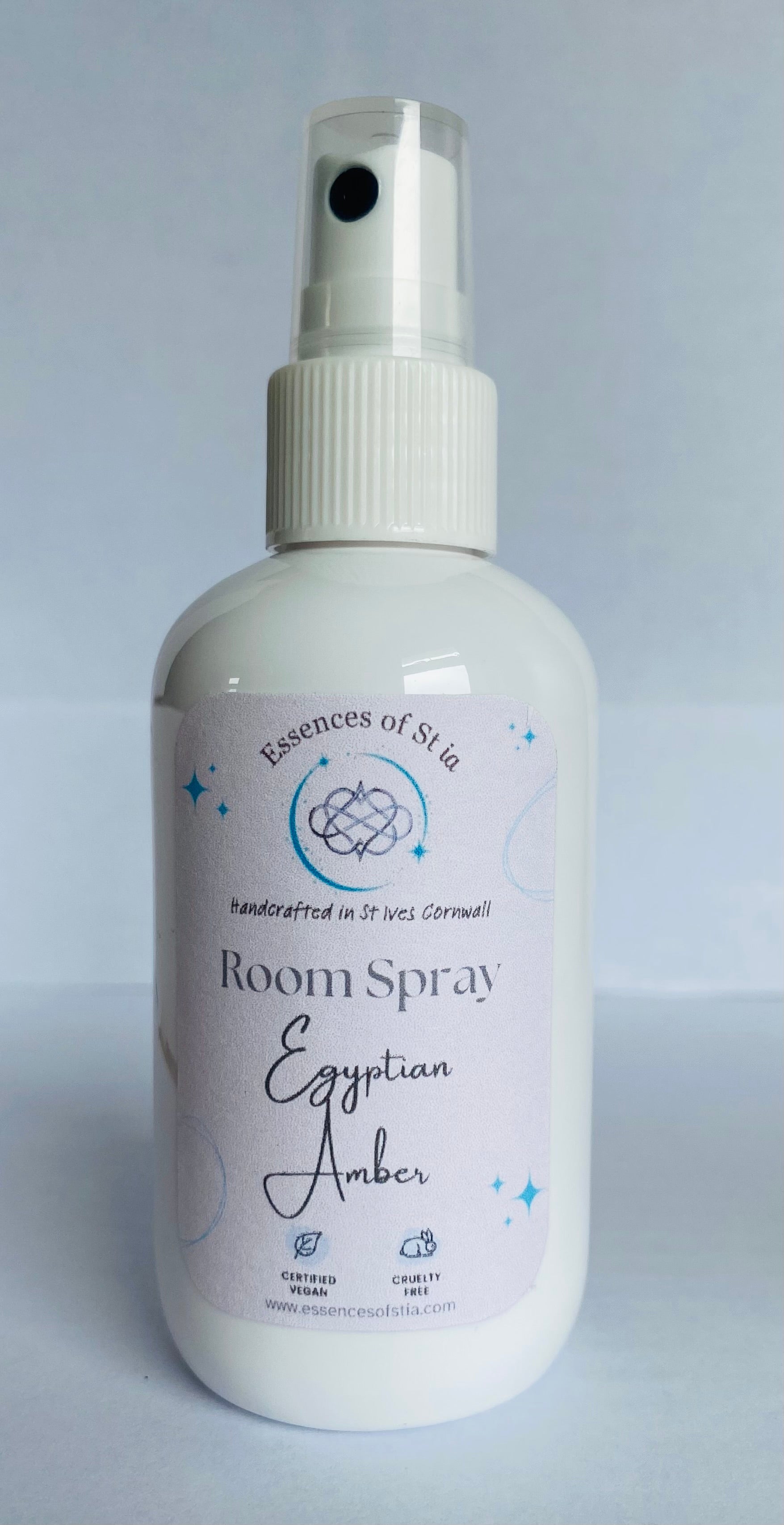 Egyptian Amber Room Spray - A warm, rich scent. Eco-luxury, highly scented, long lasting home fragrance housed in an eco-conscious PET bottle. 