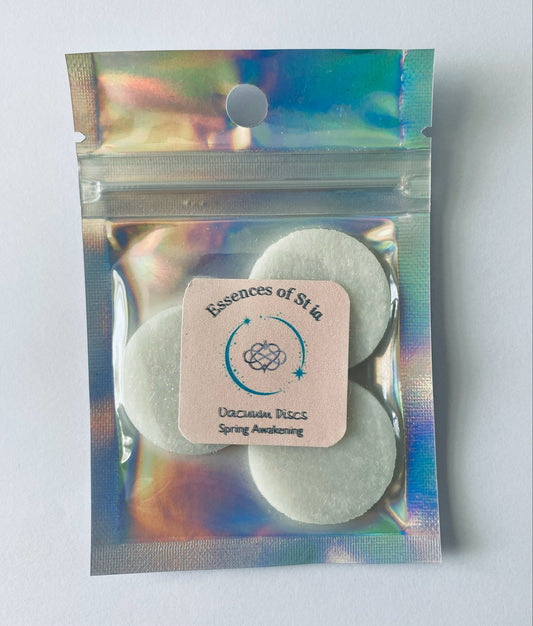 Spring Awakening Vacuum Discs - Spanish cleaning-inspired scent for vegan, cruelty free, eco-luxury home fragrance. Highly Scented and long lasting. 