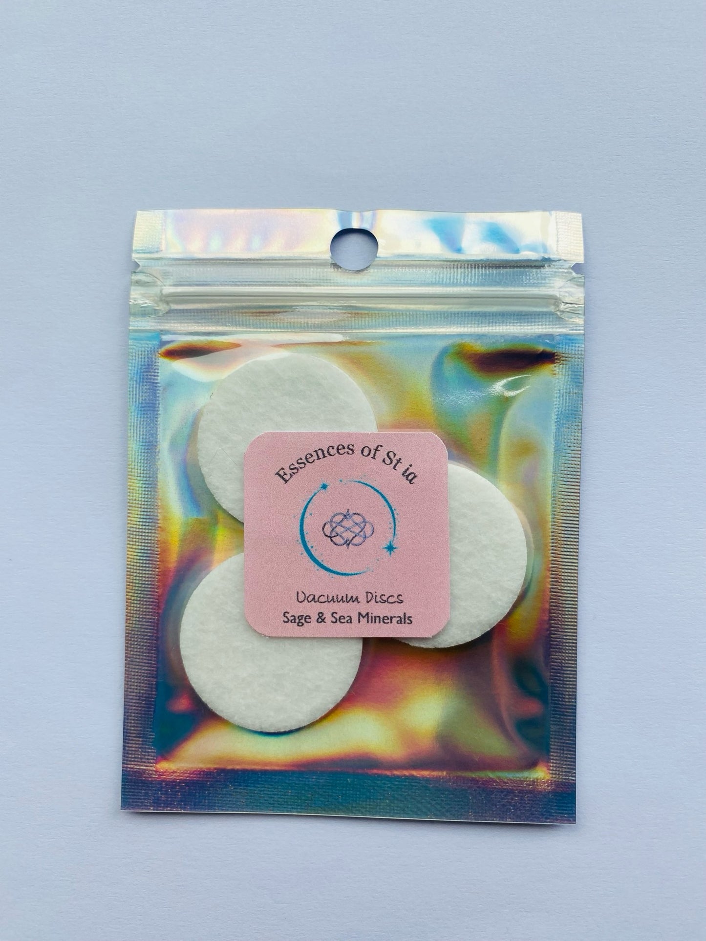 Sage and Sea Minerals Vacuum Discs - Highly Scented, long lasting fragranced discs for vacuum cleaners. Vegan, cruelty free, eco-luxury handmade in St Ives, Cornwall. 